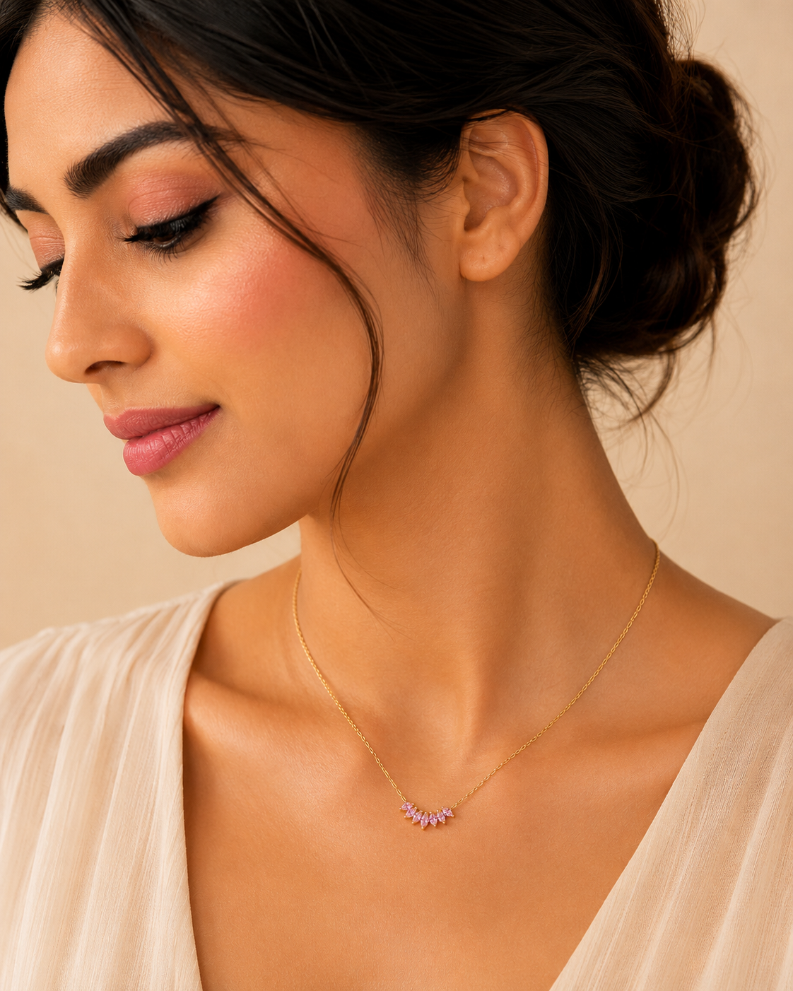 Rosélith Wing Necklace