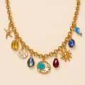 Ocean Muse Charm Necklace