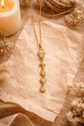 Zyra Charm Cascade Necklace