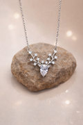 Elara Frost Stag Pendant