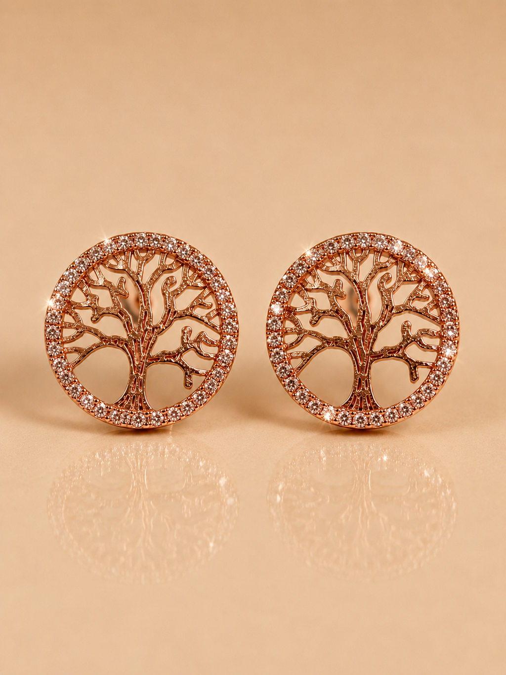 Rosavine Tree Studs