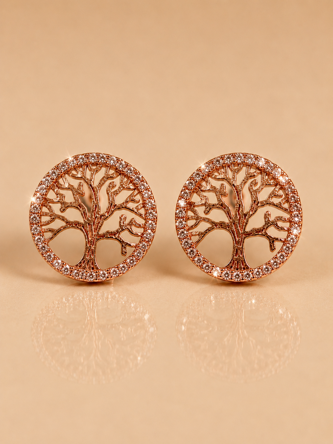Rosavine Tree Studs