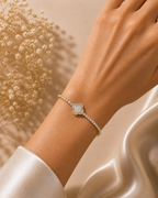 Clovera Charm Bracelet (Gold)