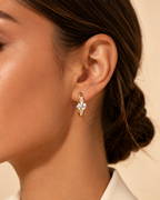 Auralis Crystal Hoops