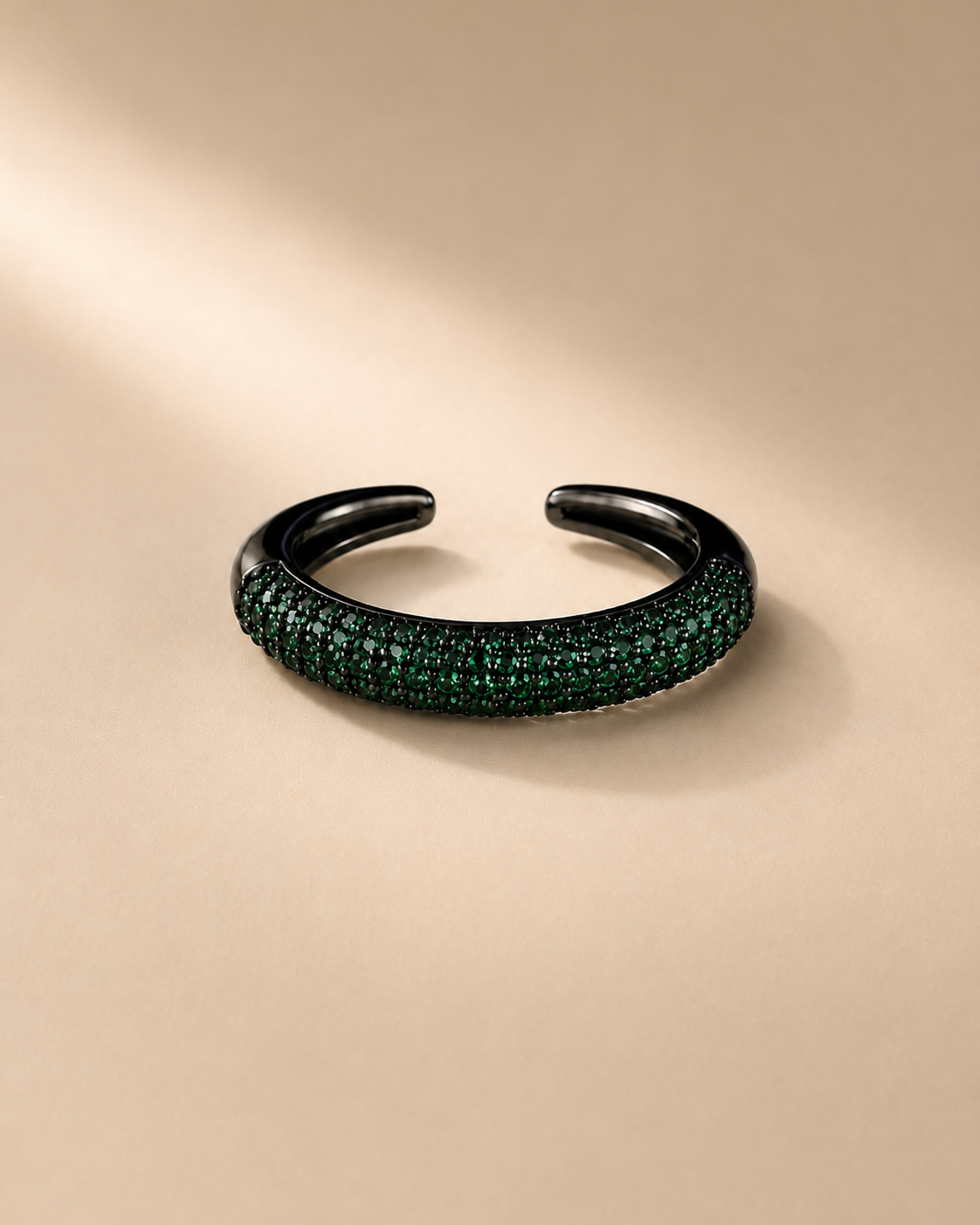 Verdant Noir Ring