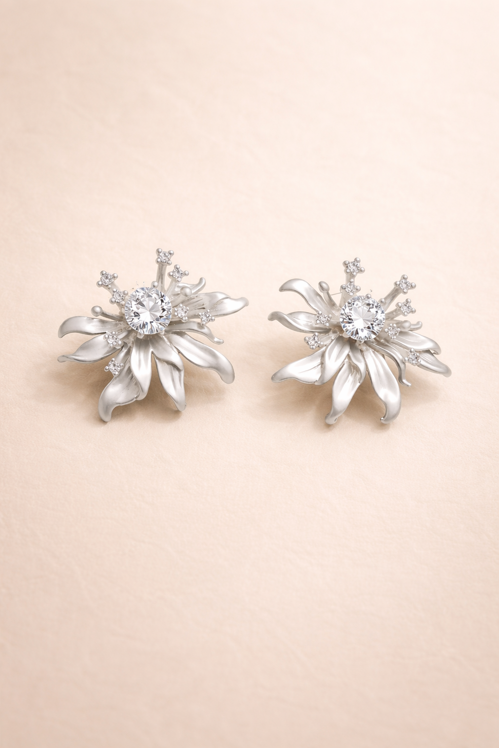 Luna Petal Radiance Studs