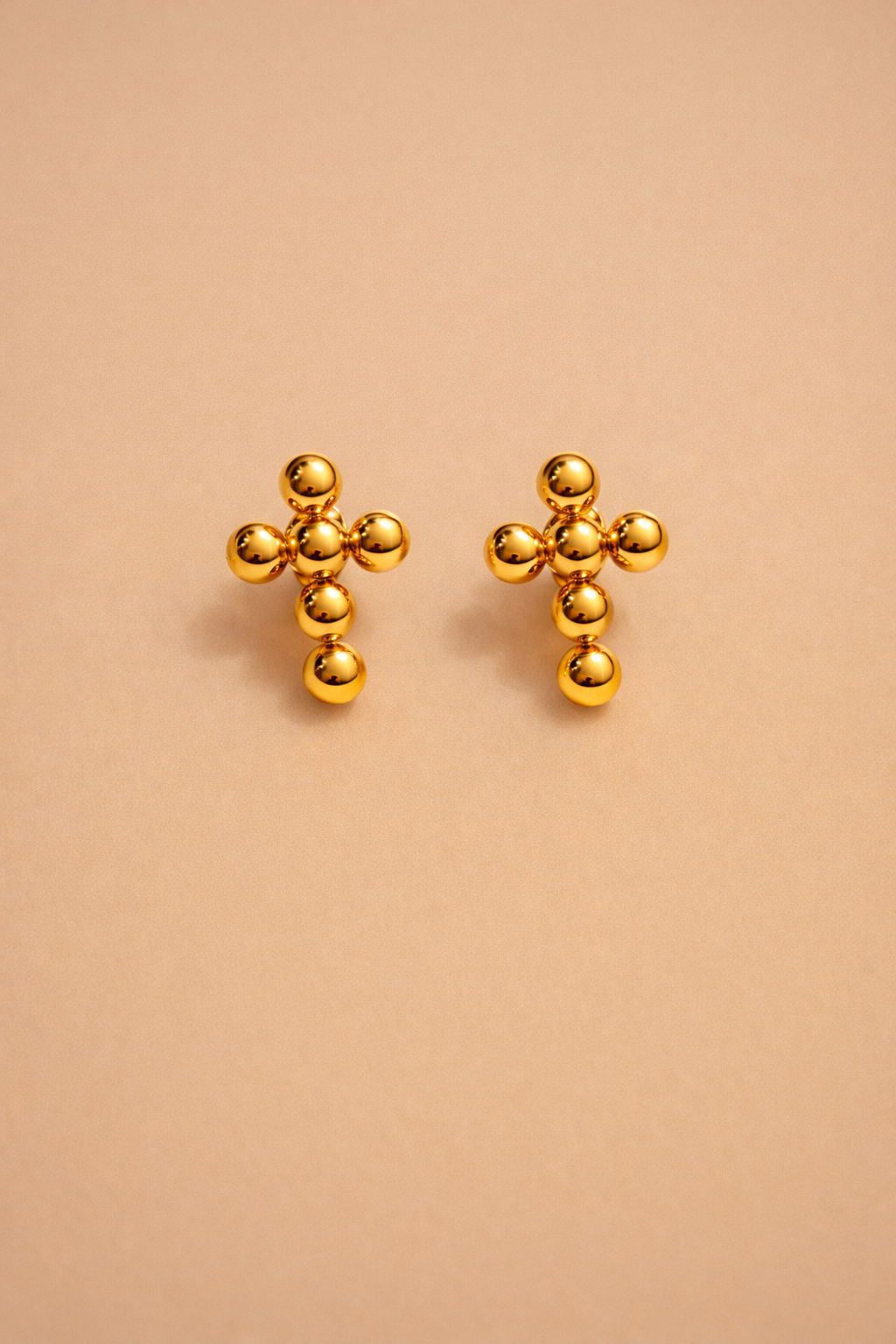 Nova Orb Cross Studs
