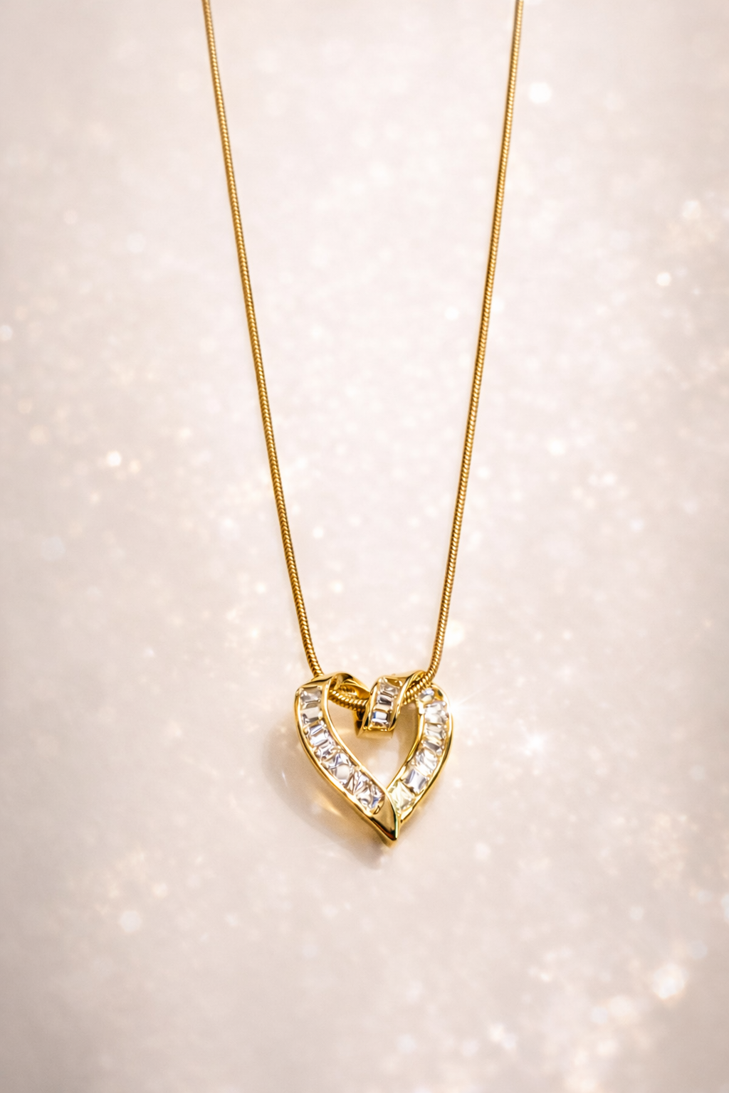 Celeste Heartline Pendant