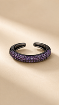 Amethyst Eclipse Ring