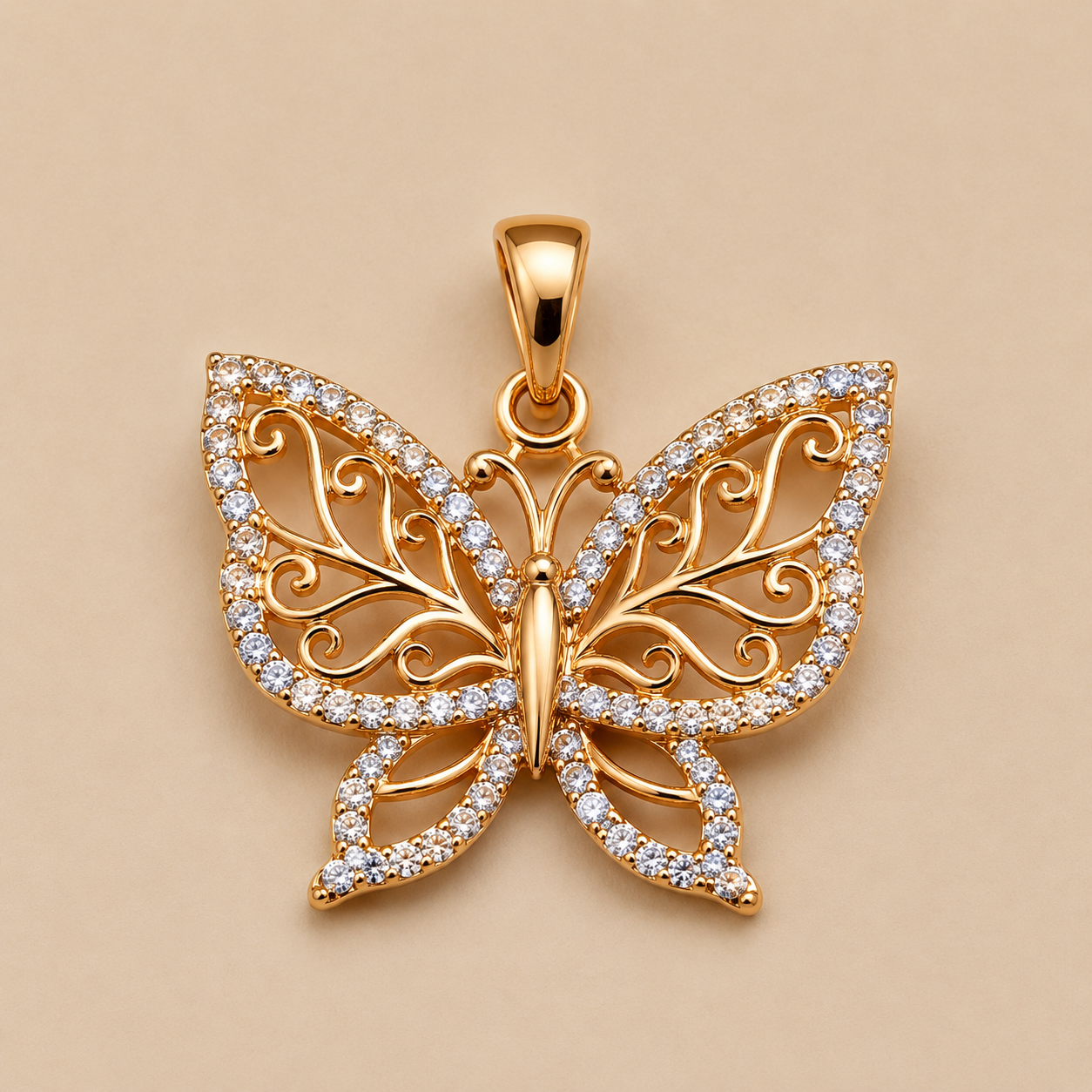 Celestine Wings Pendant