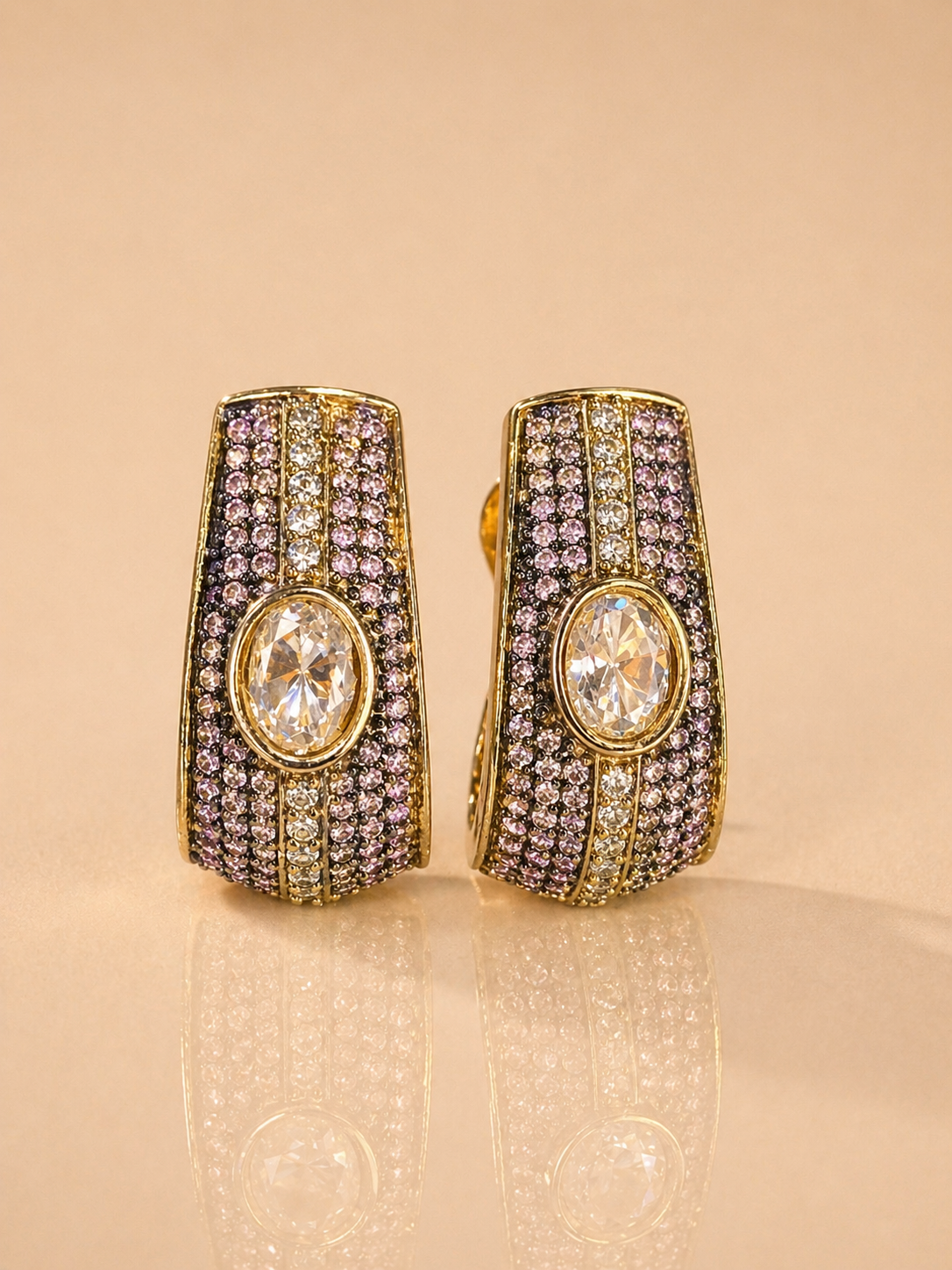Blush Cascade Studs