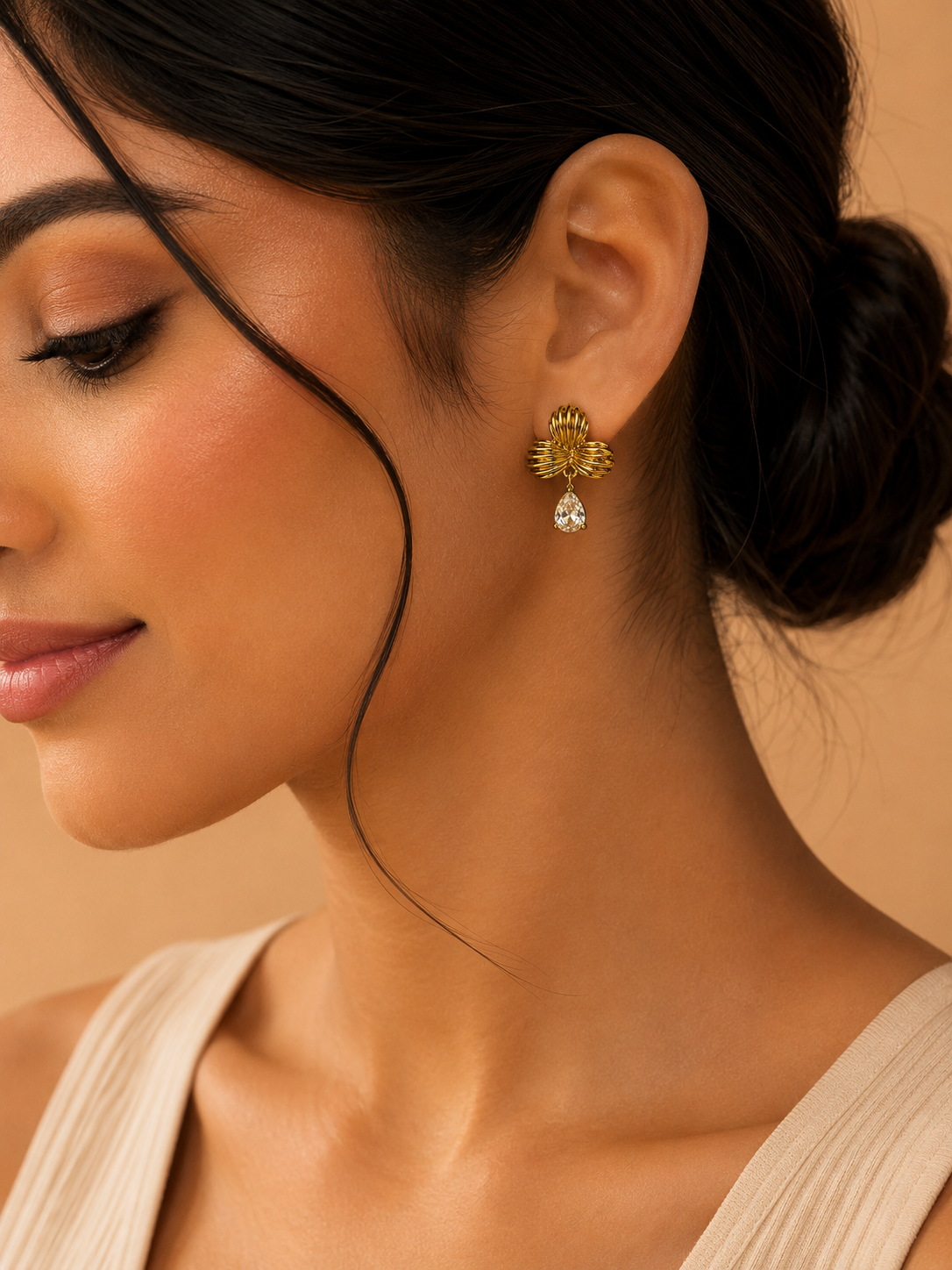 Aurielle Knot Drops