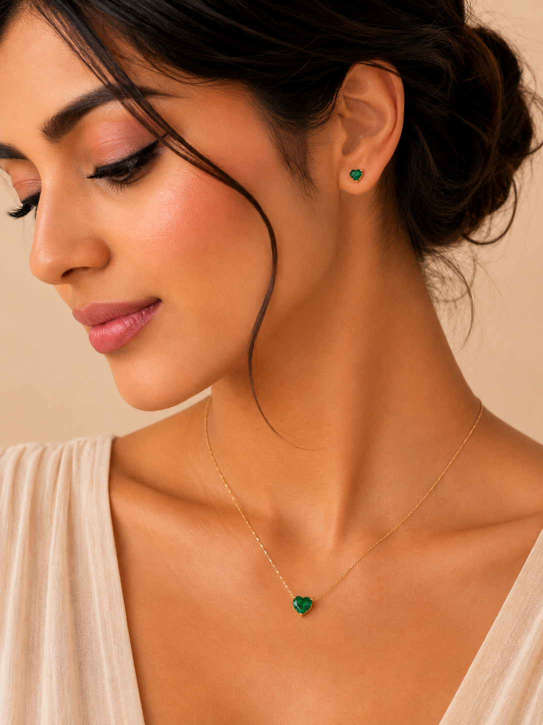 Verdelune Heart Necklace