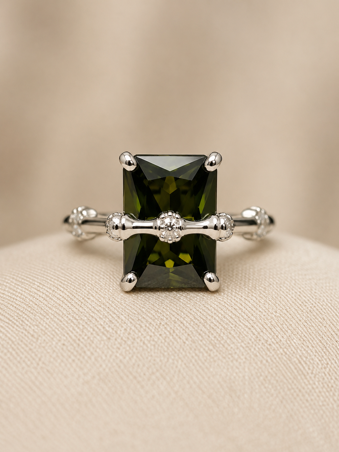 Olivine Regent Ring