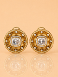 Regal Filigree Cushion Studs