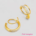 Luneira Double Hoops