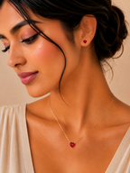 Rougevie Heart Necklace