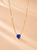 Célora Sapphire Heart Necklace