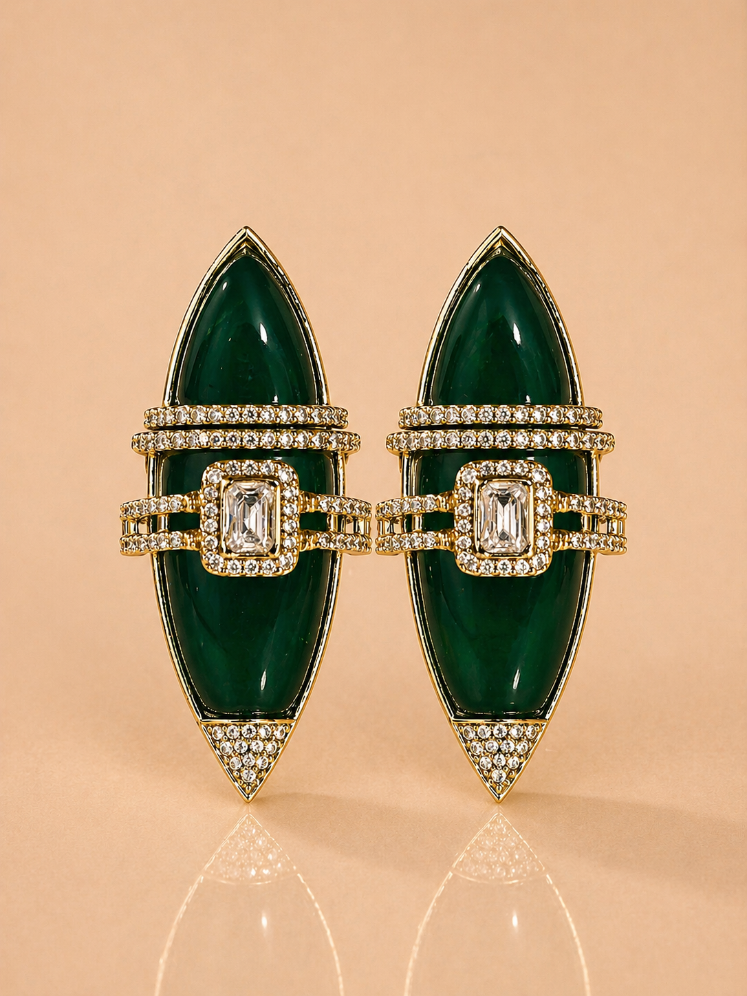 Emerald Spire Studs